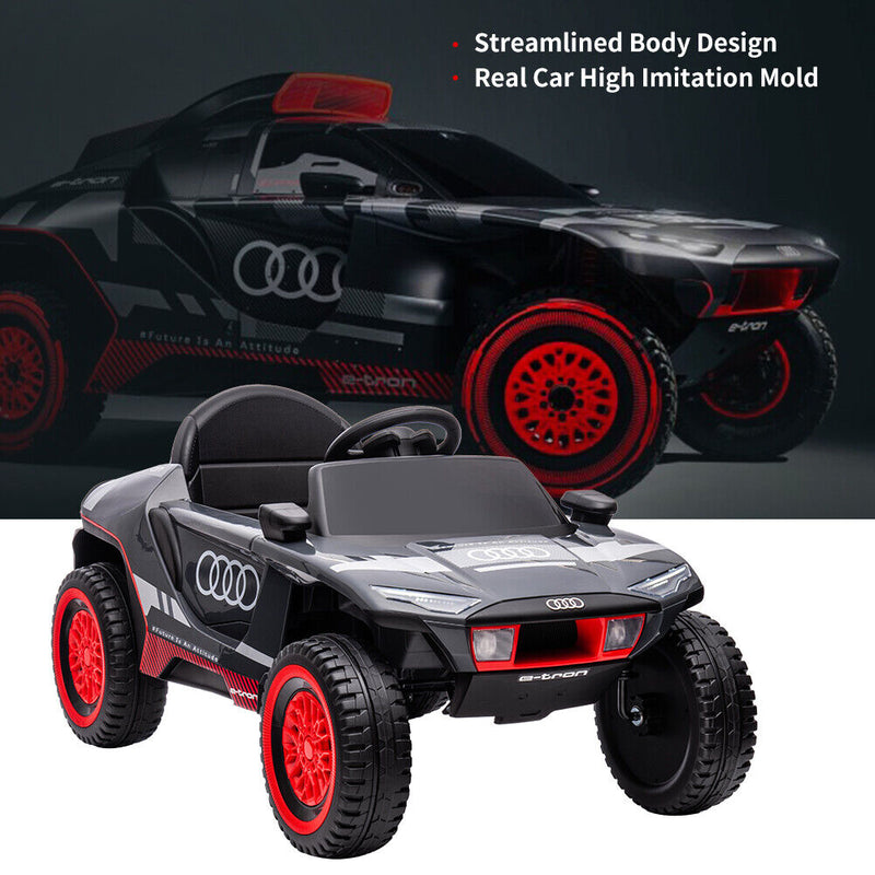 Licensed 12V Sporting Car for Kids with Remote Control and 2 Speed Options