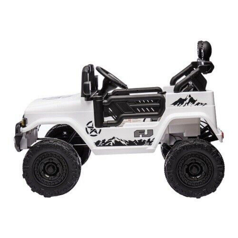 Licensed 12V Toyota FJ Cruiser Electric Ride-On Car for Kids with Remote Control and LED Lights