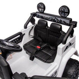 Licensed 12V Toyota FJ Cruiser Electric Ride-On Car for Kids with Remote Control and LED Lights