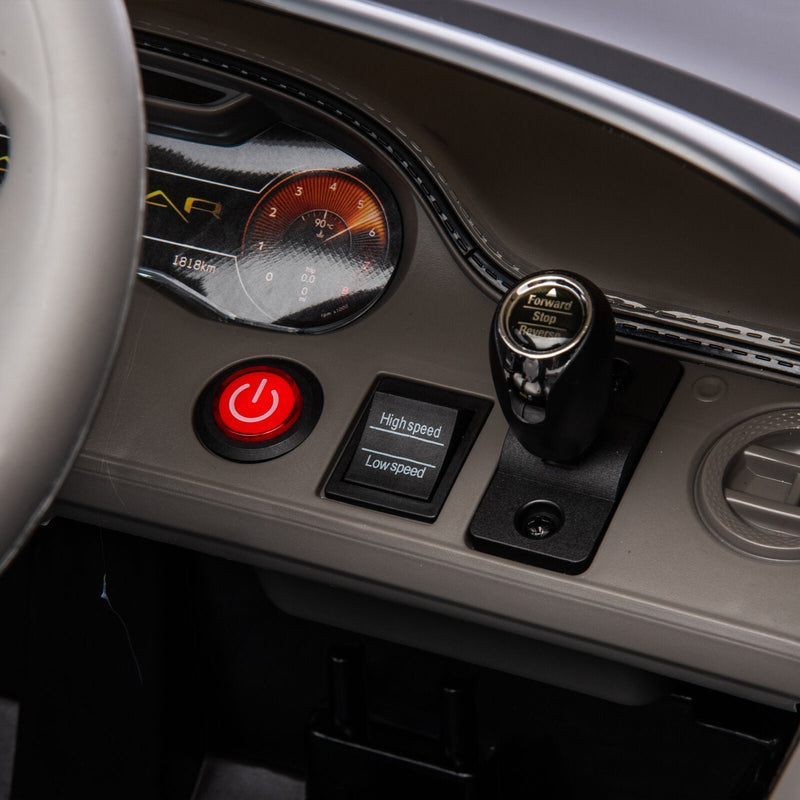 Licensed 2.4G Electric 12V 7A Kids Ride On Car with 3 Speeds - Bentley Black