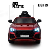 Licensed Audi 12V Electric Ride-On Car for Kids with Remote Control and MP3 Player - Available in Multiple Colors
