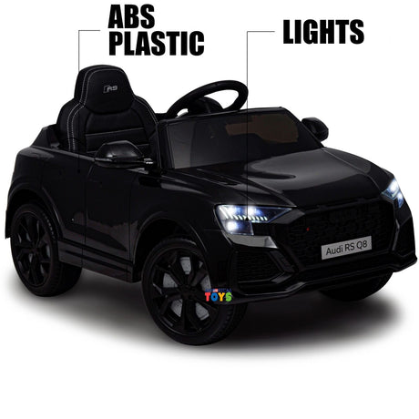 Licensed Audi 12V Electric Ride-On Car for Kids with Remote Control and MP3 Player - Available in Multiple Colors