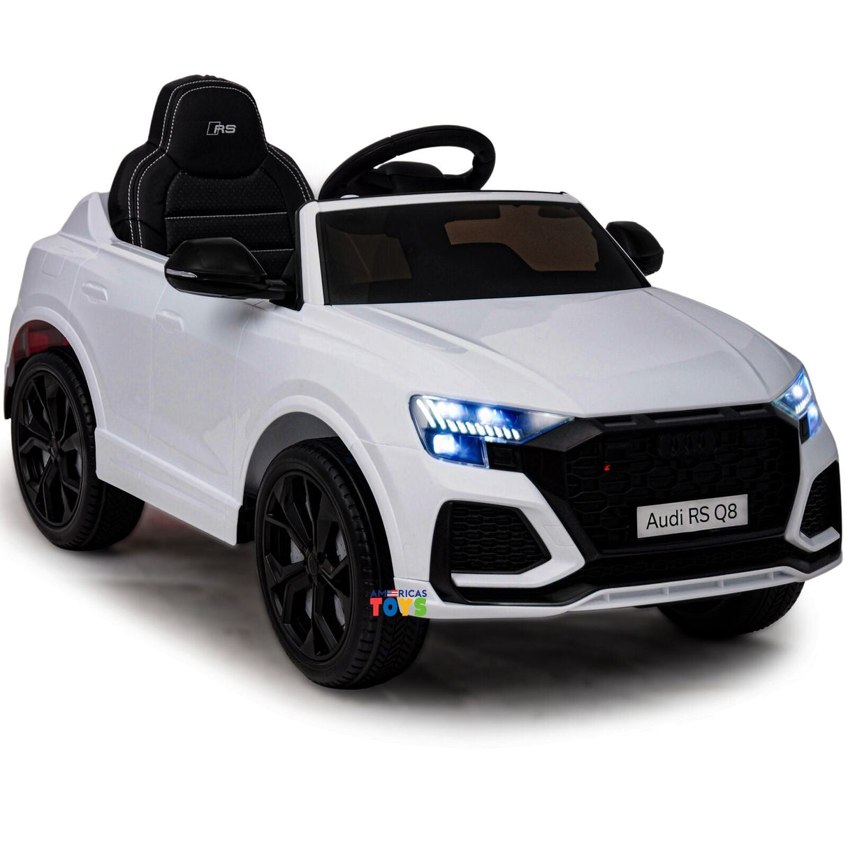 Licensed Audi 12V Electric Ride-On Car for Kids with Remote Control and MP3 Player - Available in Multiple Colors
