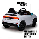 Licensed Audi 12V Electric Ride-On Car for Kids with Remote Control and MP3 Player - Available in Multiple Colors