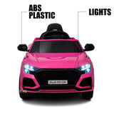 Licensed Audi 12V Electric Ride-On Car for Kids with Remote Control and MP3 Player - Available in Multiple Colors