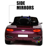 Licensed Bentley 12V Ride On Car with Radio, Remote Control, MP3 Player - Available in Multiple Colors for Kids