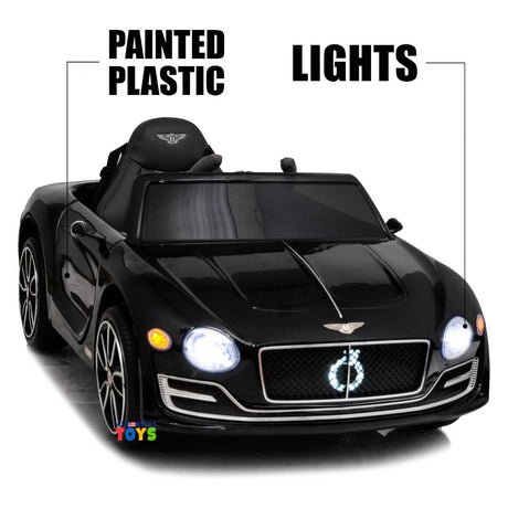 Licensed Bentley 12V Ride On Car with Radio, Remote Control, MP3 Player - Available in Multiple Colors for Kids