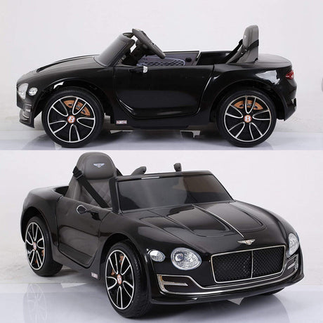 Bentley Style 12V Electric Ride On Toy Car with Remote Control and LED Lights