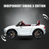 12V Electric Kids Ride On Car with LED Lights - Bentley EXP12 Inspired Design
