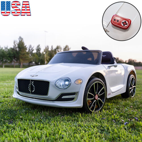 Licensed Bentley Kids Ride-On Car with Remote Control - Battery Powered Electric Toy
