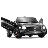Electric Kids Ride On Car with 2 Speeds and Remote Control - Bentley Style Motorized Vehicle