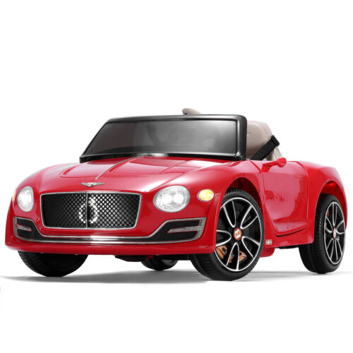 Licensed Bentley Style Electric Ride-On Car for Kids with Remote Control, LED Lights, and MP3 Player
