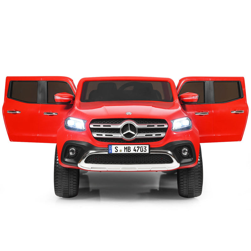 Licensed Benz Electric Ride-On Car for Kids - 2 Seater Toy Vehicle