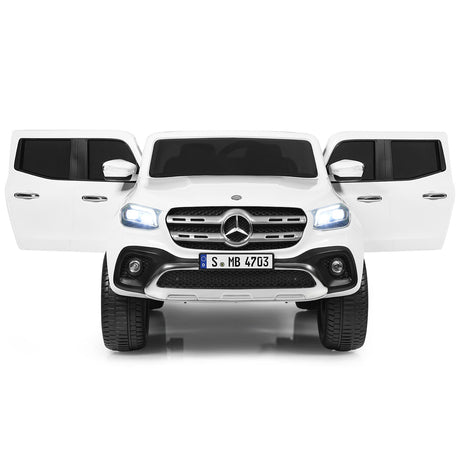 Licensed Benz Electric Ride-On Car for Kids - 2 Seater Toy Vehicle