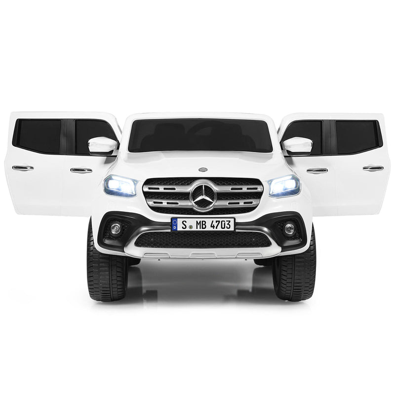 Licensed Benz Electric Ride-On Car for Kids - 2 Seater Toy Vehicle