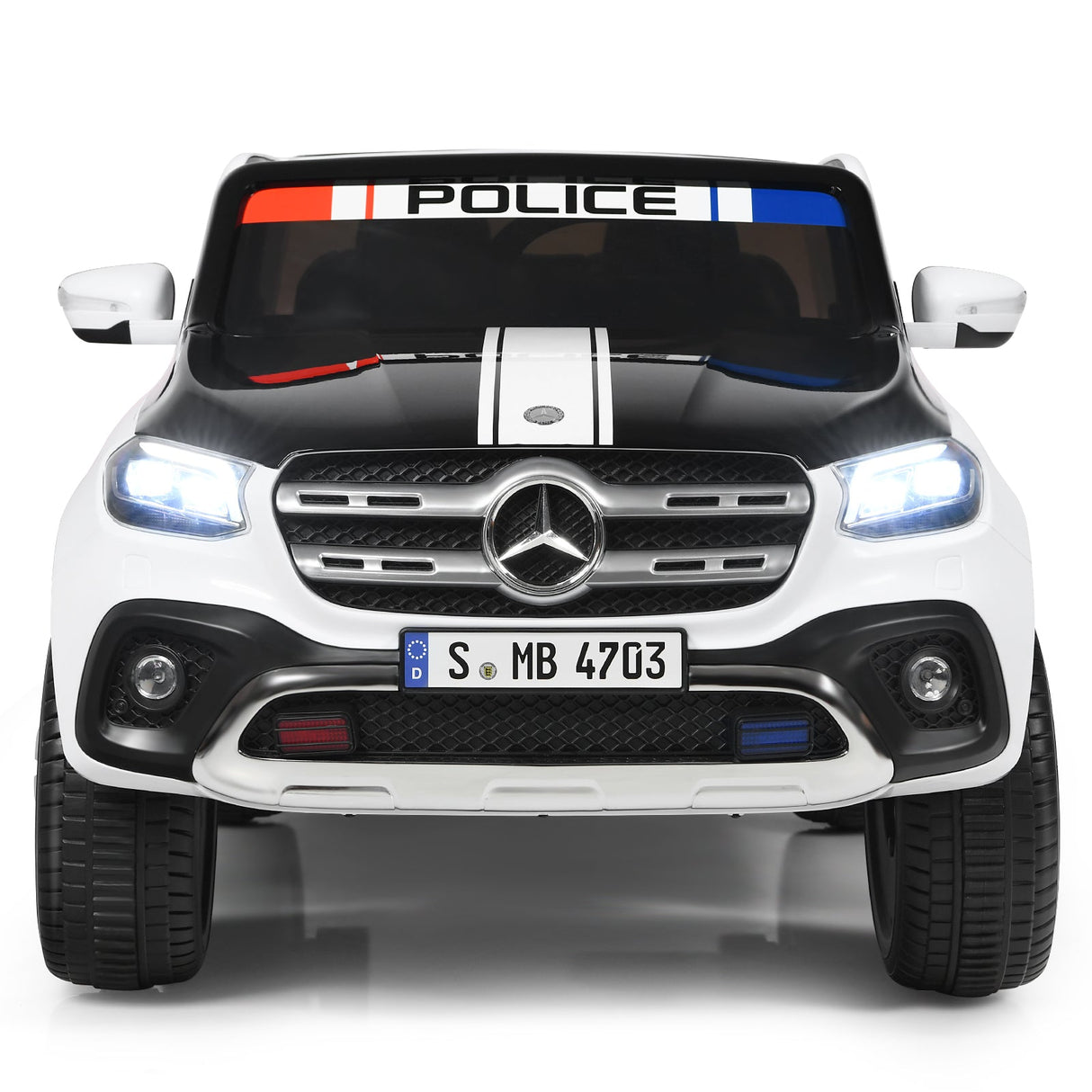 Licensed Benz Electric Ride-On Car for Kids - 2 Seater Toy Vehicle