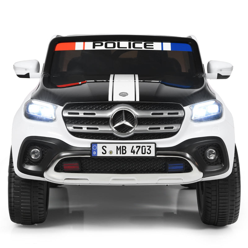 Licensed Benz Electric Ride-On Car for Kids - 2 Seater Toy Vehicle