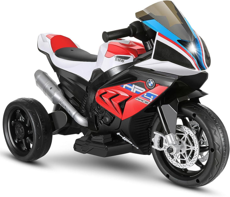Licensed BMW 12V Battery Powered Electric Ride-On Motorcycle for Kids
