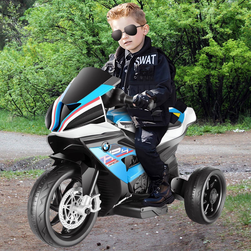 Licensed BMW 12V Battery Powered Electric Ride-On Motorcycle for Kids