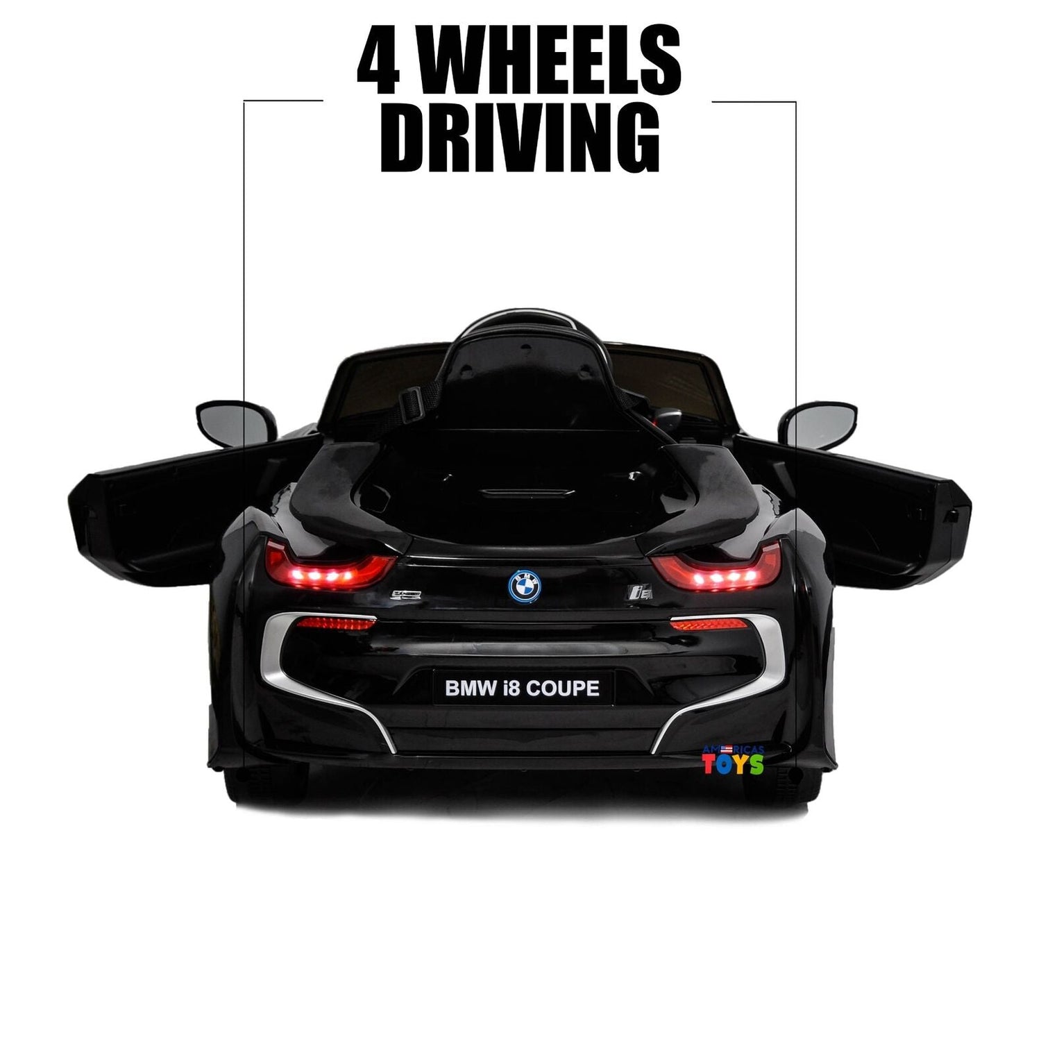 Licensed BMW 12V RC Ride-On Coupe for Kids with MP3 Player - Available in Multiple Colors