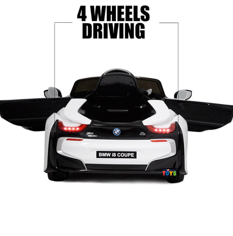Licensed BMW 12V RC Ride-On Coupe for Kids with MP3 Player - Available in Multiple Colors