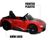 Licensed BMW 12V RC Ride-On Coupe for Kids with MP3 Player - Available in Multiple Colors