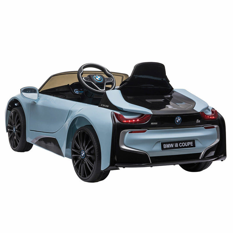 Licensed BMW i8 Electric Ride-On Car for Kids with Remote Control - 12V Powered Vehicle
