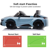 BMW I8 Electric Blue Kids Ride-On Car with Remote Control - Perfect for Christmas!