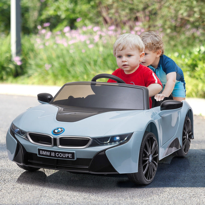 BMW I8 Electric Blue Kids Ride-On Car with Remote Control - Perfect for Christmas!
