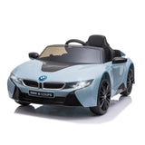 Licensed BMW i8 Style 12V Electric Ride-On Car for Kids with Remote Control, MP3 Player, and LED Lights