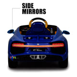 Licensed Bugatti R/C Car with Music, Leather Seat, and Multiple Color Options
