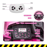 Rev Up the Fun with the 12V Licensed Chevrolet Silverado GMC Kid's Pink Car Truck