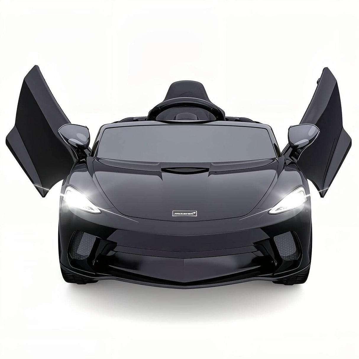 Licensed Electric Ride-On Toy Car for Kids with Remote Control and LED Headlights
