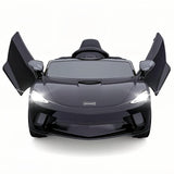 Licensed Electric Ride-On Toy Car for Kids with Remote Control and LED Headlights