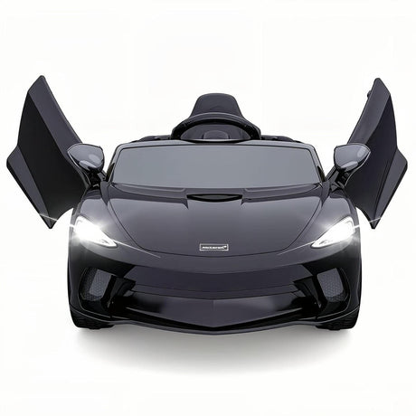 Licensed Electric Ride-On Toy Car for Kids with Remote Control and LED Headlights