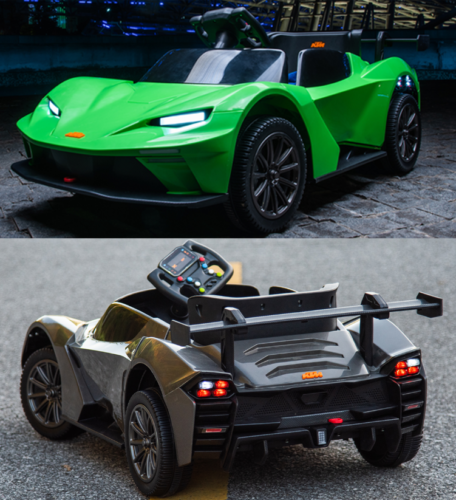 Licensed KTM X-Bow GTX 12V Electric Ride-On Car for Kids with Remote Control