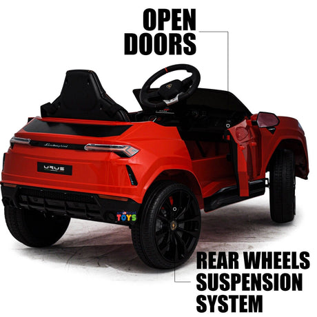 Licensed Lamborghini 12V Electric Ride-On Car for Kids with R/C and MP3 - Available in Multiple Colors