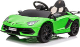 Licensed Lamborghini 12V Ride-On Car with Parental Remote Control and 3 Adjustable Speeds