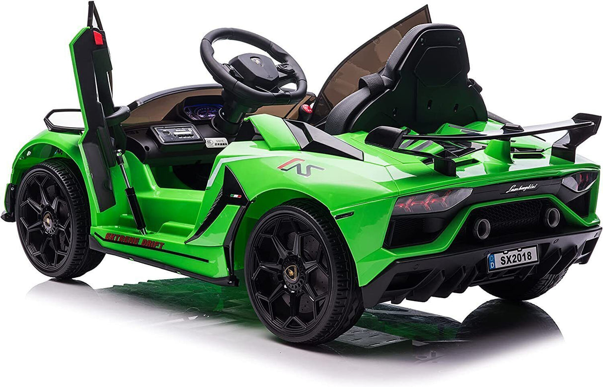 Licensed Lamborghini 12V Ride-On Car with Parental Remote Control and 3 Adjustable Speeds