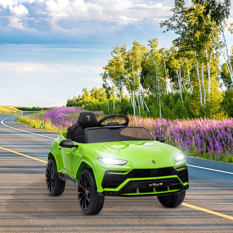 Licensed Lamborghini 12V Ride-On Car with Remote Control, LED Lights, and MP3 Player