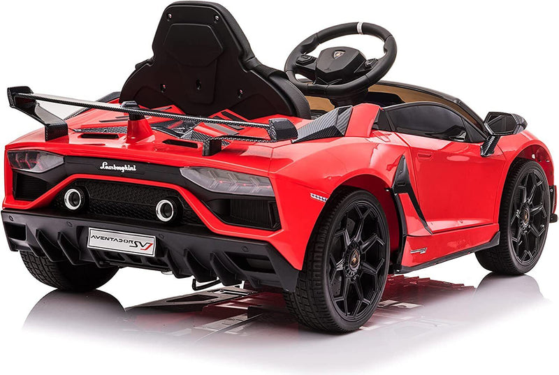 Licensed Lamborghini Aventador 12V Battery Powered Ride-On Sports Car Toy