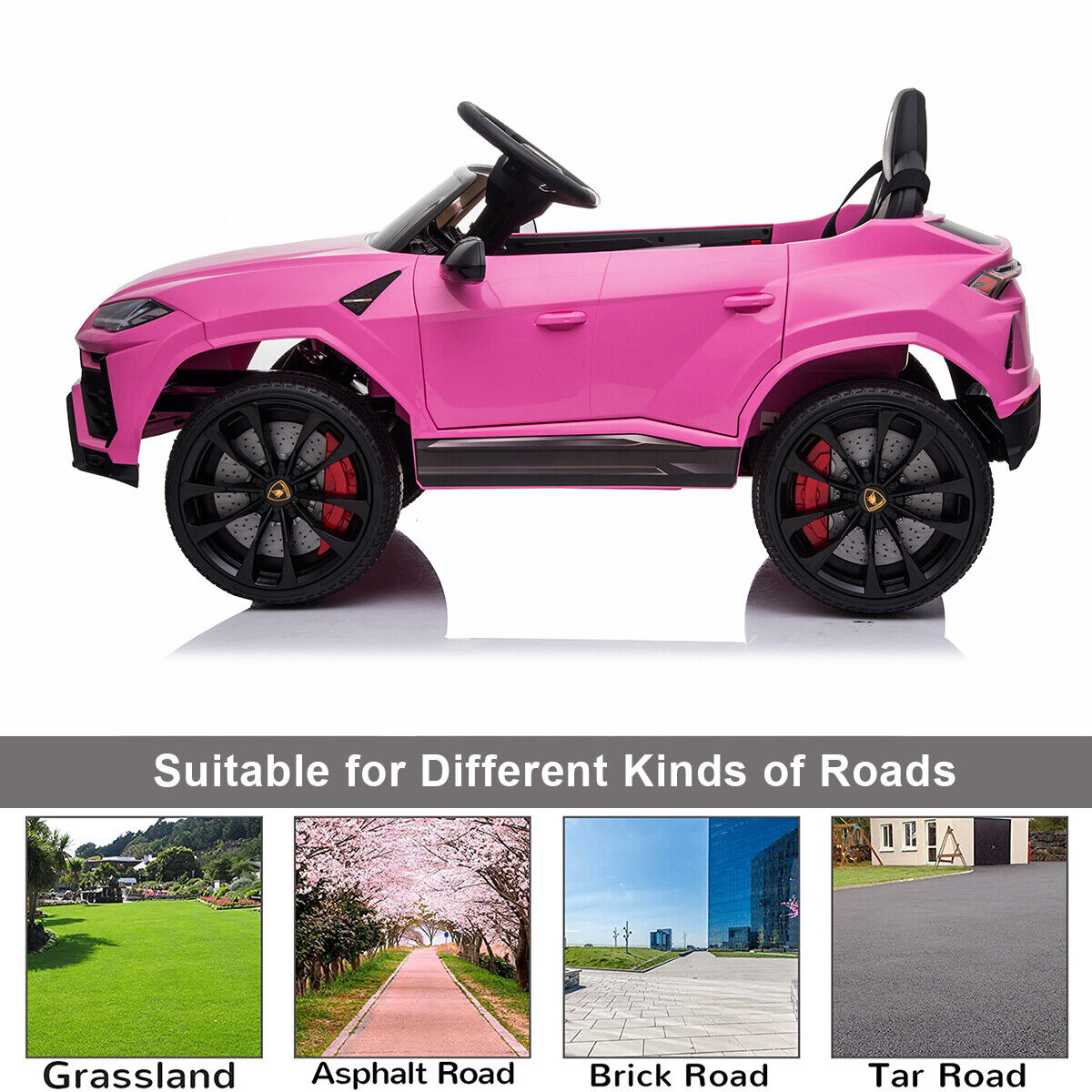 Licensed Lamborghini Electric Car for Kids with Remote Control - Perfect Xmas Gift!