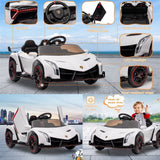 Licensed Lamborghini Electric Ride-On Car for Kids with Remote Control - 12V Vehicle Toy