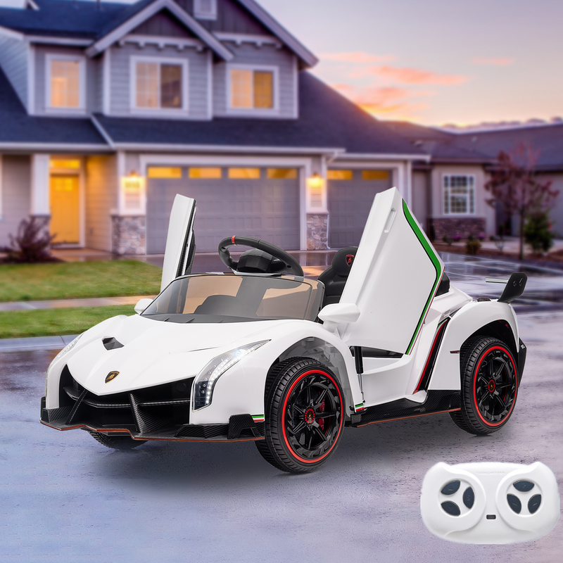 Licensed Lamborghini Electric Ride-On Car for Kids with Remote Control - 12V Vehicle Toy