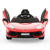 Licensed Lamborghini Kids Ride On Sports Car with Remote Control - 12V Electric Gift