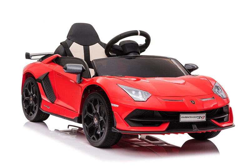 Licensed Lamborghini Kids Ride On Sports Car with Remote Control - 12V Electric Gift