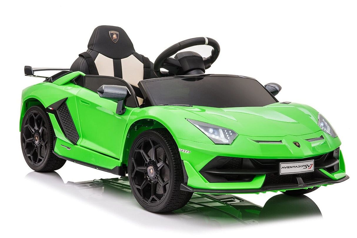 Licensed Lamborghini Kids Ride On Sports Car with Remote Control - 12V Electric Gift