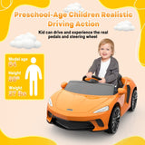 Licensed Lamborghini McLaren 12V Electric Ride-On Car for Kids with Remote Control