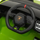 Licensed Lamborghini STO Ride On Car for Kids - 12V Battery Powered, Green
