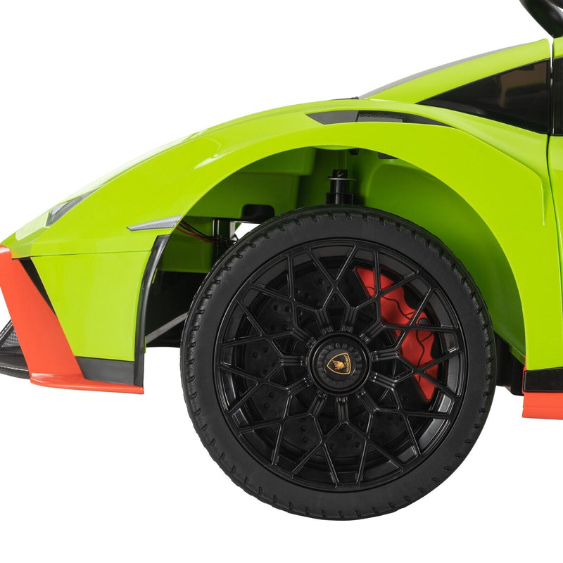 Licensed Lamborghini STO Ride On Car for Kids - 12V Battery Powered, Green
